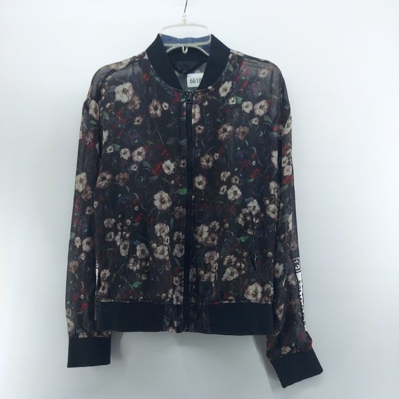 Musium Div  small floral semi sheer jacket - Picture 1 of 10